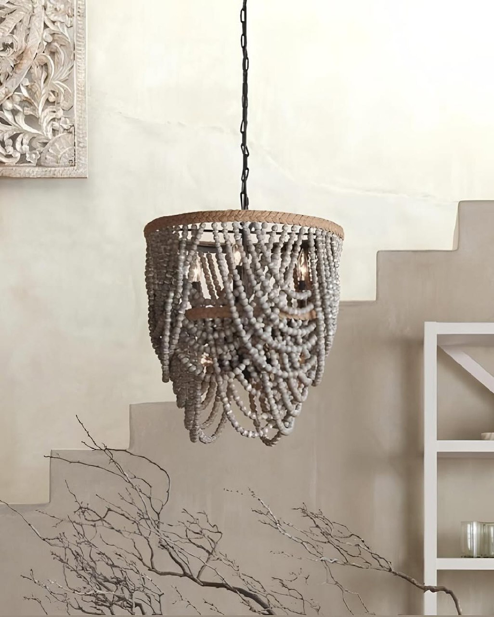 Серия люстр в стиле boho ручной работы 🌿