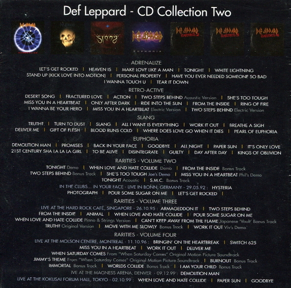 Def Leppard / The CD Collection: Volume Two (Limited Edition)(7CD)