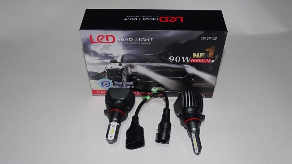 Лампа HB4 12-24V LED 90W 9000LM 2 шт (TLT)