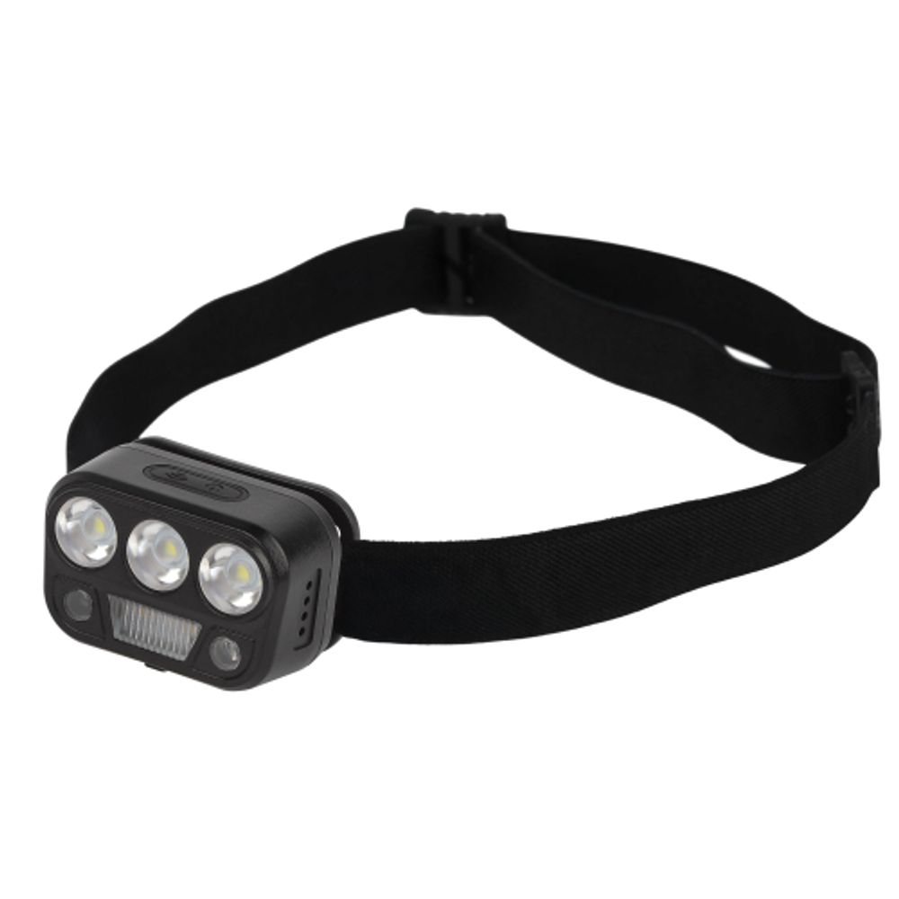 Фонарь налобный светодиодный Трофи GA-105 аккумуляторный 3+3+3 Bт сенсорное управление 5 режимов | Трофи