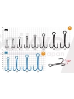 Крючки для рыбалки Saikyo двойные KH-1145