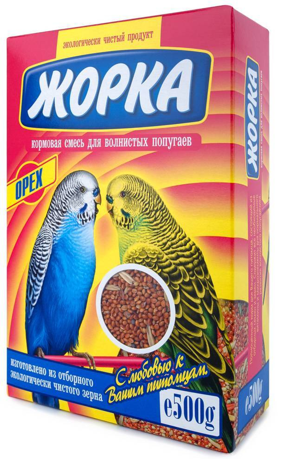 Жорка кормовая смесь для волнистых попугаев