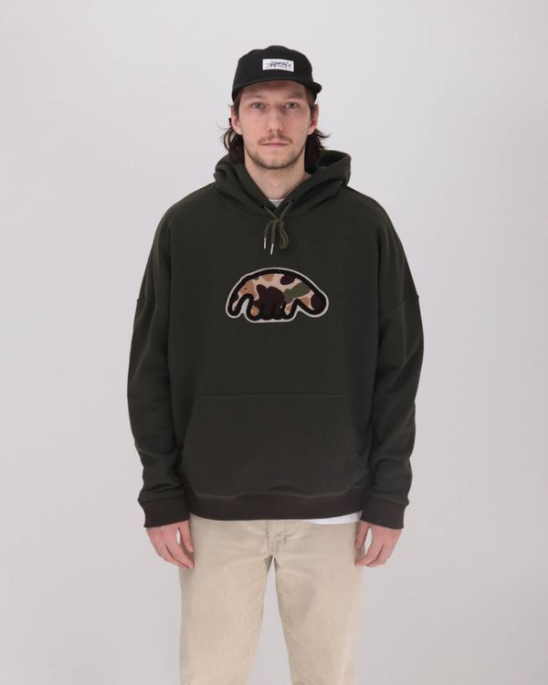 Худи CamoLogo Хаки - фото 1