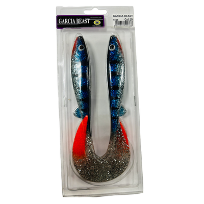 Силиконовая приманка GARCIA BEAST 19см COL19 №62