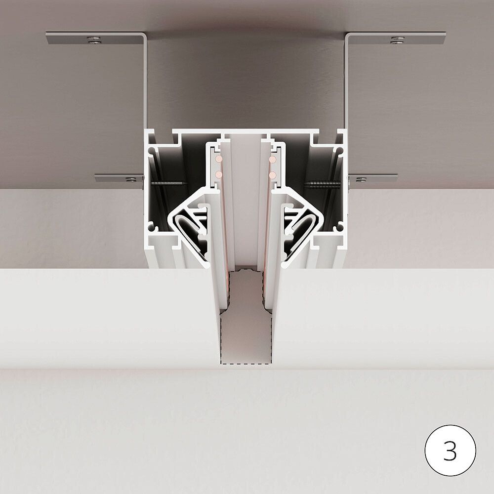 Магнитный шинопровод под натяжной потолок Arte Lamp