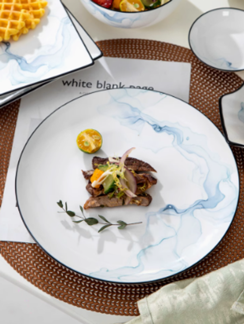 Тарелка фарфор 26,5 см (серия посуды)