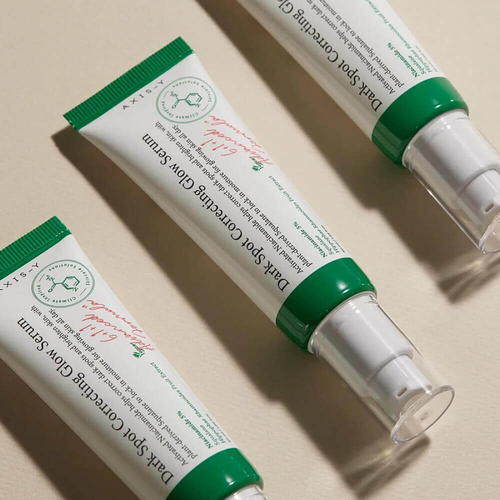 AXIS-Y Dark Spot Correcting Glow Serum, 50ml Осветляющая сыворотка от пигментных пятен с 5% ниацинамида