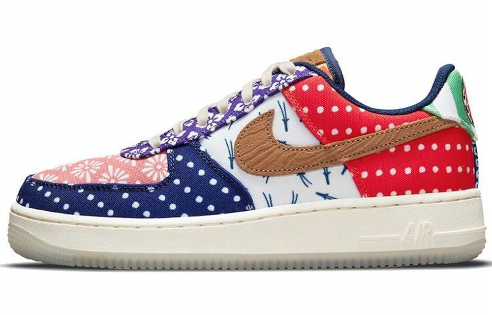 Кроссовки Nike Air Force 1 Low "Matsuri" (Женская размерная сетка)