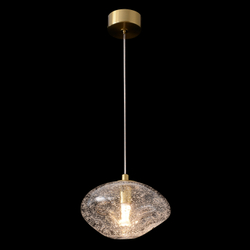 Светильник подвесной Crystal Lux FORMLESS SP1 TRANSPARENT