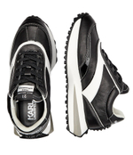 Кожаные кроссовки Karl Lagerfeld - черный(KL62934)