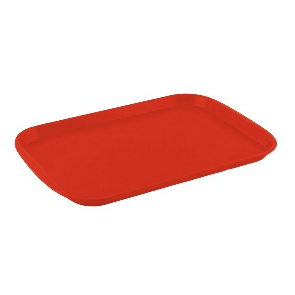 Поднос "Verona" прямоугольный 470х355х25 мм (красный)