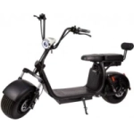 Электроскутер Citycoco с глушителем 1500W, 20Ah Белый