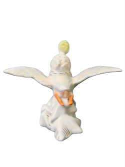 Фарфоровая статуэтка "Иванушка на гусе" ЛЗФИ
