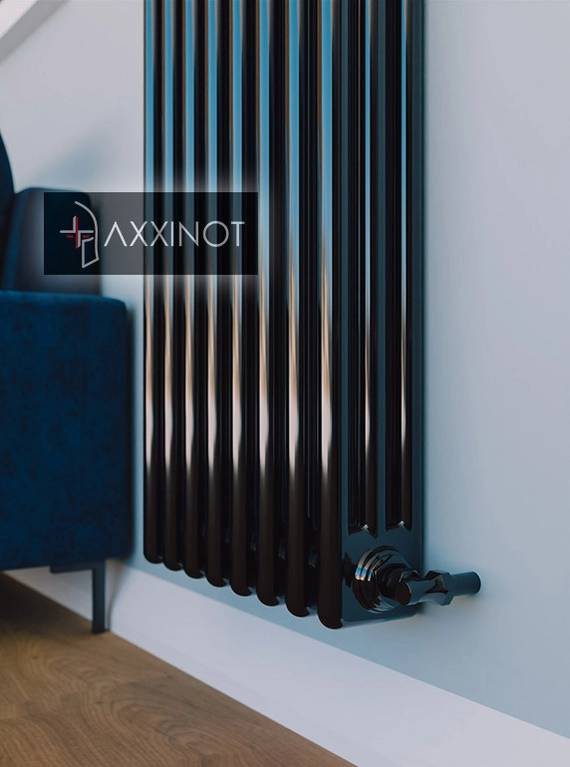 Axxinot Sentir 3140 - трехтрубный трубчатый радиатор высотой 1400 мм, боковое подключение