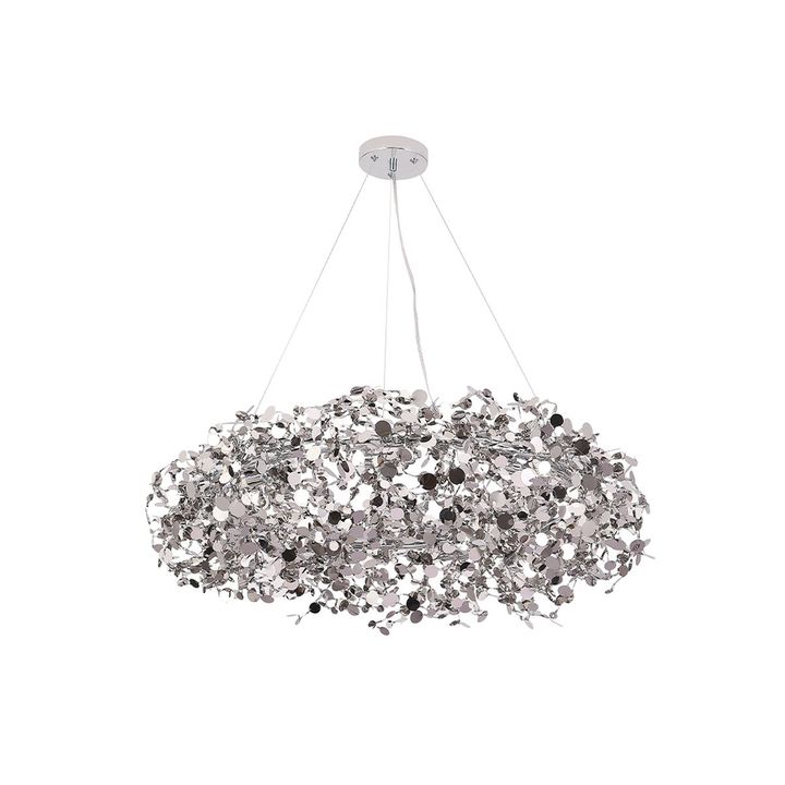 Подвесная люстра Crystal Lux GARDEN SP9 D800 CHROME