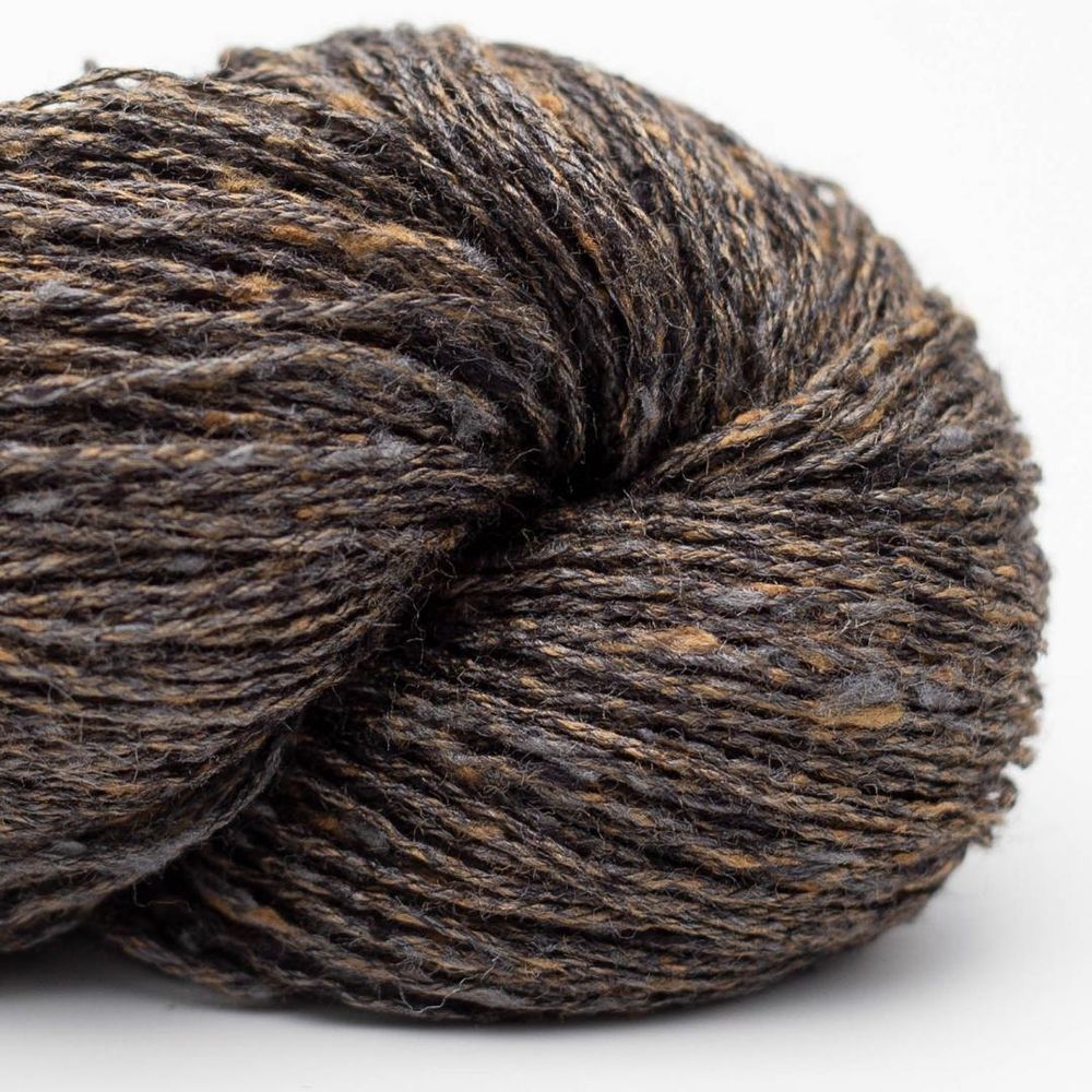 Пряжа BC Garn Tussah Tweed (011/Мокрый асфальт)