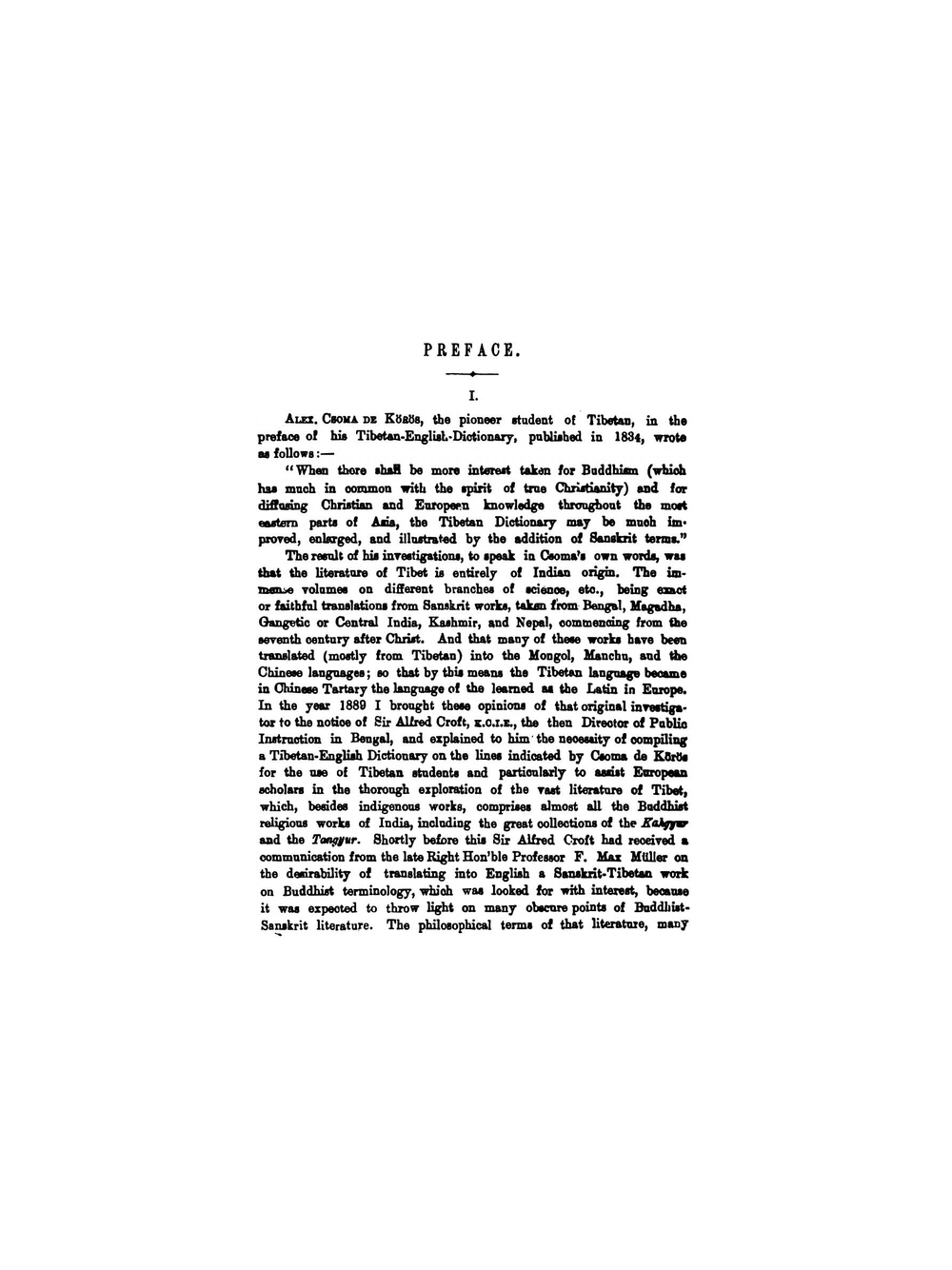 A Tibetan-English Dictionary with Sanskrit Synonyms | Sarat Chandra Das; Rai Bahadur; Graham Sandberg; A. William Heyde