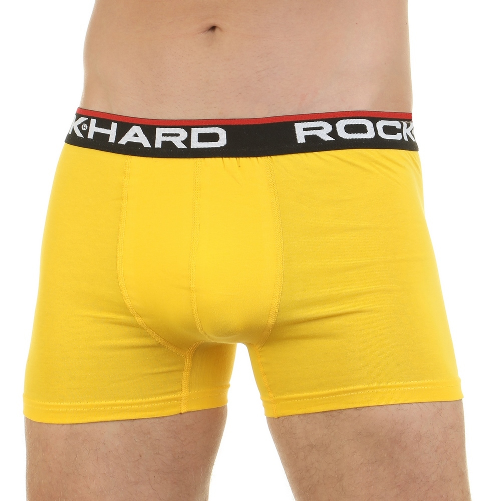 Мужские трусы боксеры желтые Hardrock RH17015