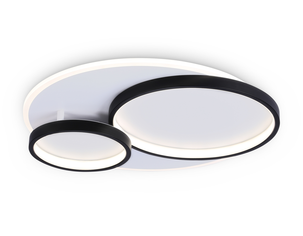 FA7719 WH/BK белый/черный 3000K-6400K 64W 490*470*90 (ПДУ РАДИО 2.4G)