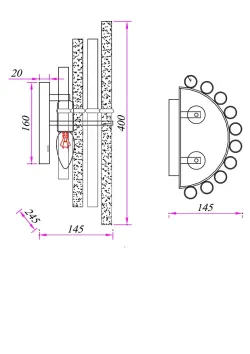 Настенный светильник ARTE LAMP