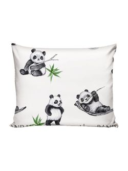 Постельное белье перкаль Сказка "Панды" 1,5-сп Наволочка 50х70 см 1 шт Простынь 150x215 см Пододеяльник 145x215 см