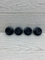 Колесо для мебели ролик для дивана диаметр 48 мм отверстие 10 мм 4 шт