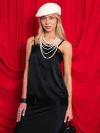 Блуза-топ Шантилье (черный)