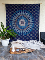 Этническое полотно с мандалой