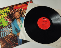 Винтажная виниловая пластинка LP James Last Джеймс Ласт Sing Mit 4 (Germany 1976)