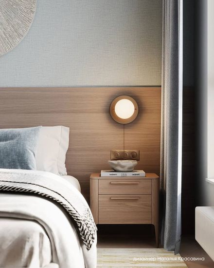 Тумба прикроватная Type oak 2 ящика ширина 50 см (натуральный дуб)