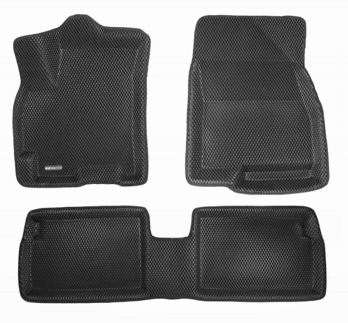 Коврики салона для CHERY Tiggo 4 PRO (2018-) Euromat 3D EVA черные Арт EM3DEVA-001420