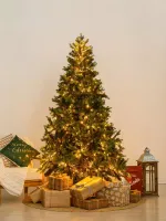 Елка с гирляндой «Грацио» (Литая+пвх) от 1.2 до 2.4 м