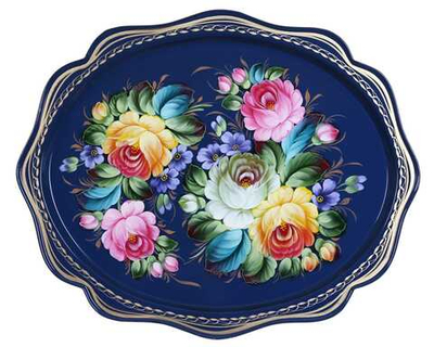 Zhostovo metal tray A15D180526200
