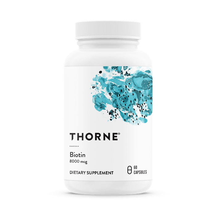 Биотин-8, Biotin (Biotin-8), Thorne Research, 60 капсул