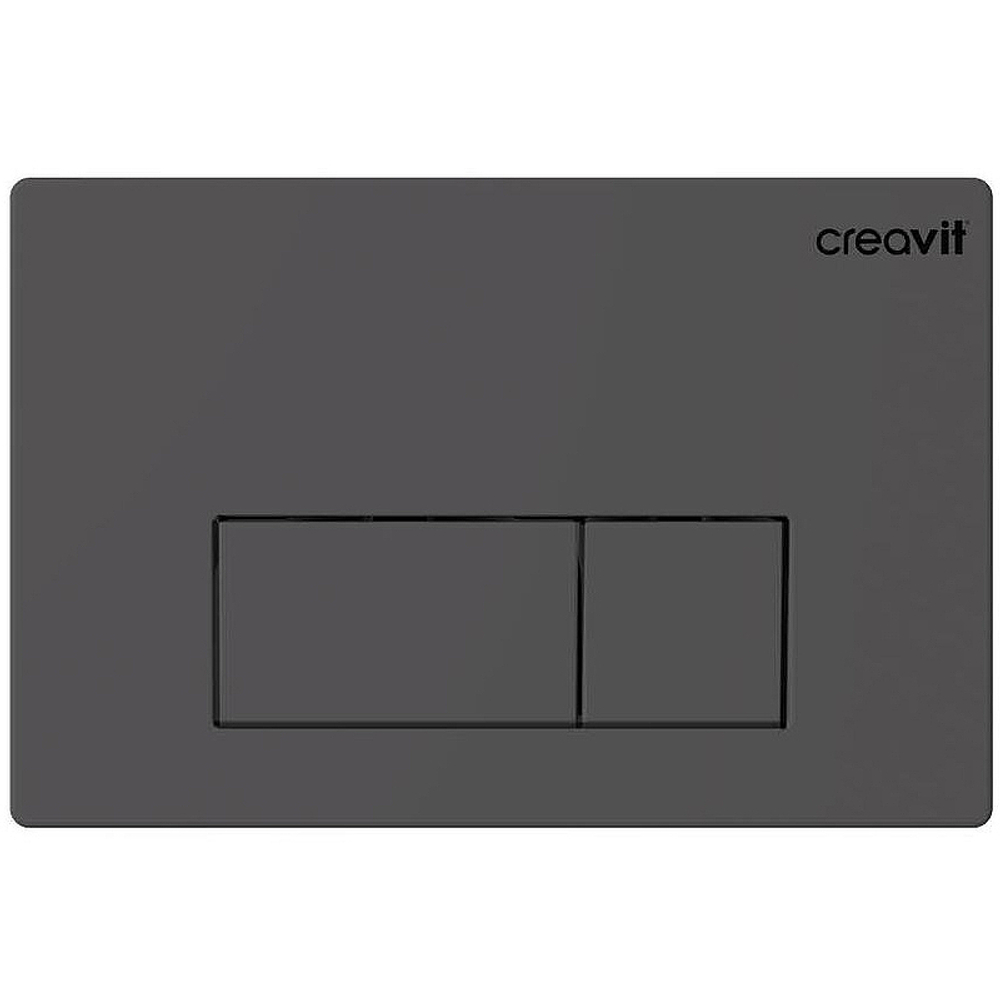КНОПКА CREAVIT ARC АНТРАЦИТ МАТОВЫЙ Д/СМЫВА GP8002.04 03911