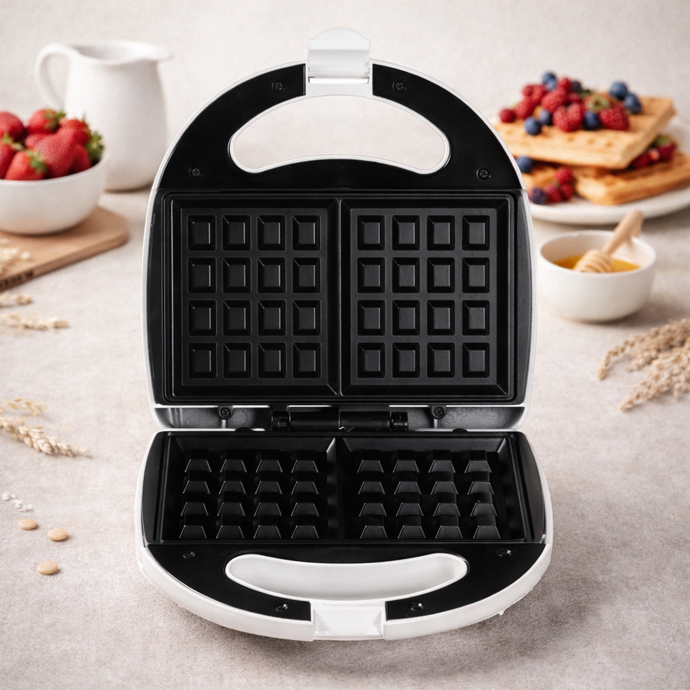 Электровафельница Luazon WV-02, 750 Вт