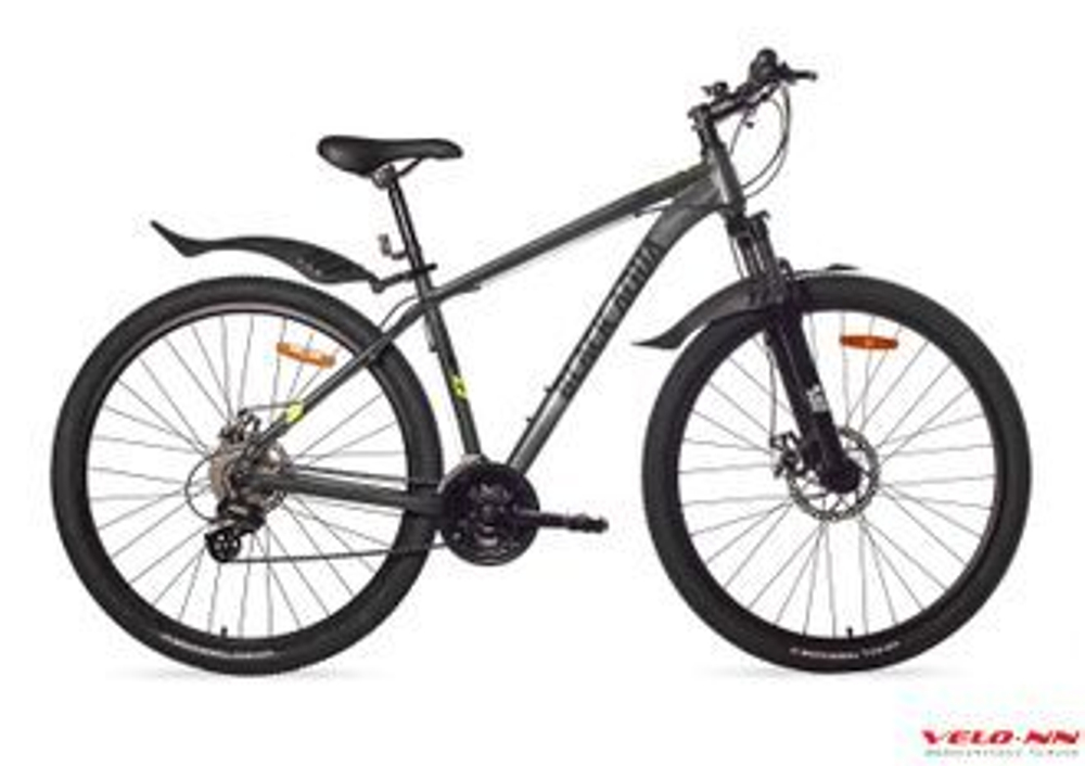 Велосипед 29" Black Aqua CROSS 2991 D (темно-серый)