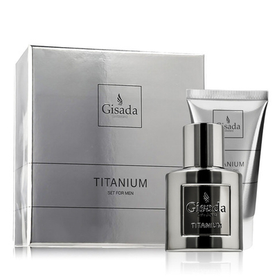 Gisada Titanium EDP 50 ml + SG 100 ml (unisex) 1 pcs