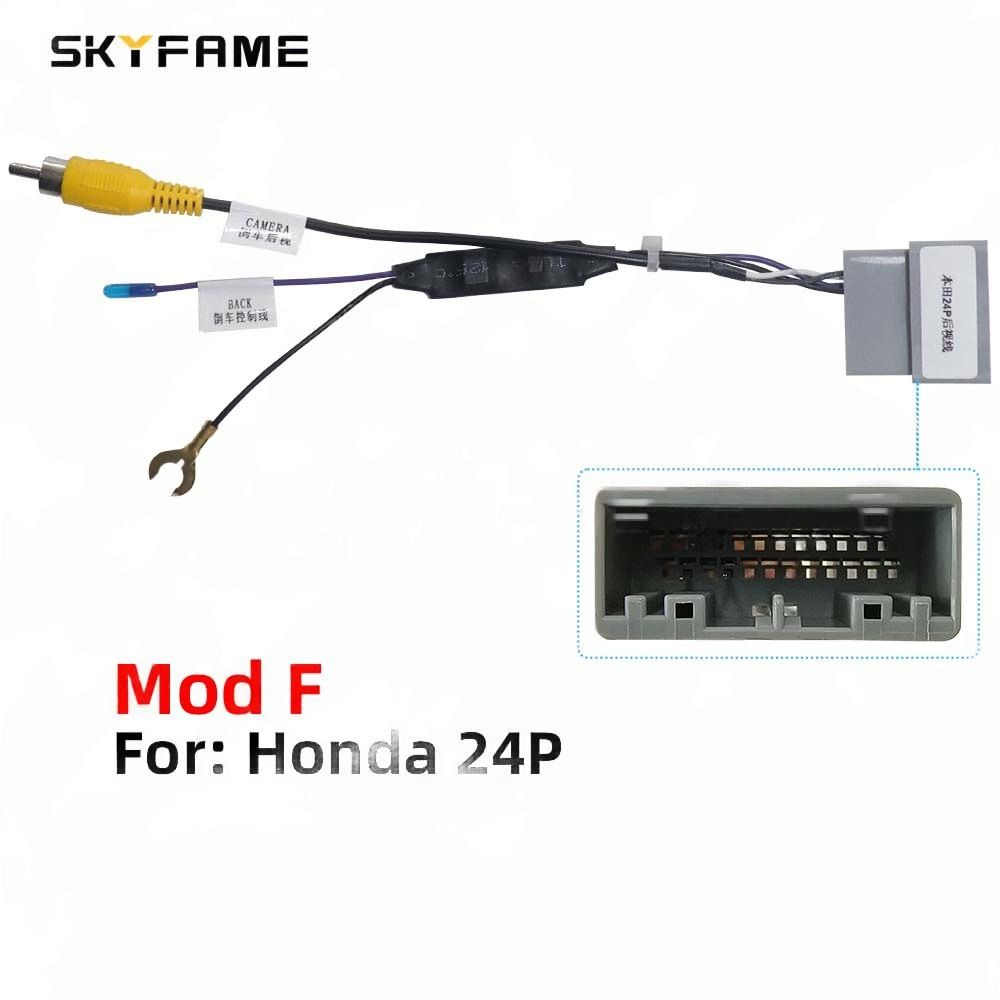 кабель штатной камеры автомобиля Honda 24 pin