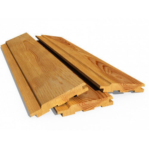 Вагонка Штиль лиственница 14*144 мм 2м-5м сорт Экстра