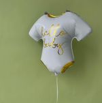 ПД Шар "Новорожденный Боди HELLO BABYШар " 20"/51 х 18"/45 см (БГ-25)