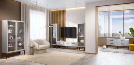 КОСМО Тумба ТВ 3 ящика Арт. 531