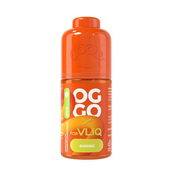Купить Ароматизатор Oggo x VLiq Sour 14 мл - Ананас