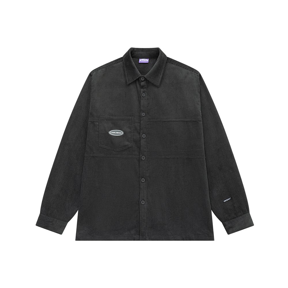 РУБАШКА YMKASHIX VELVET BUTTON