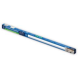 ULI-L04-10W-4000K IP40 WHITE Светильник линейный светодиодный аналог Т5 с сенсорной кнопкой. 230В. Кабель 1.2м с вилкой и крепление в-к. Белый свет 4000K. Корпус белый. TM Uniel