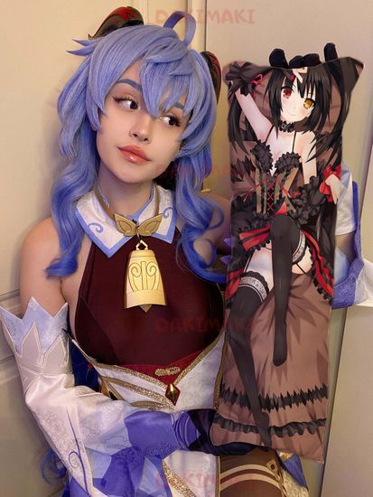 Мини дакимакура Куруми Токисаки из Рандеву с Жизнью арт. M0371, 60х20 см