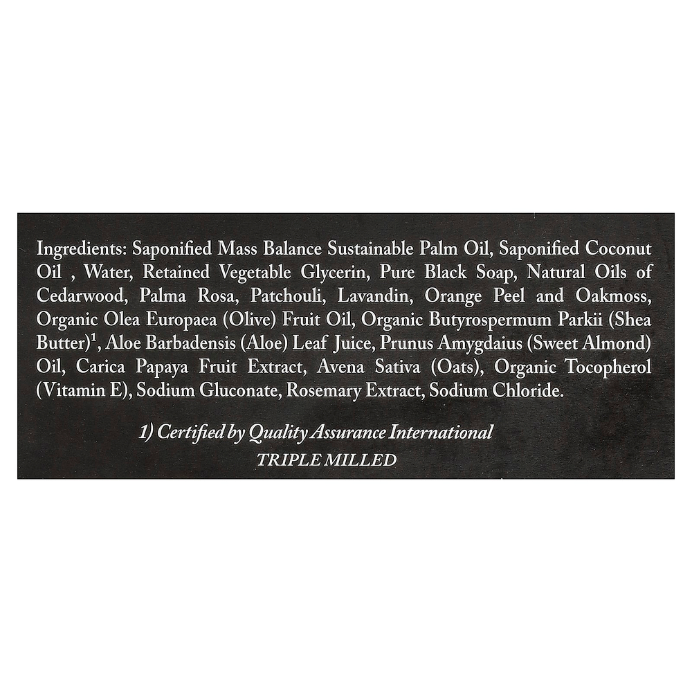 Dr. Woods, отшелушивающее кусковое мыло для тела, необработанный черный, 149 г (5,25 унции)