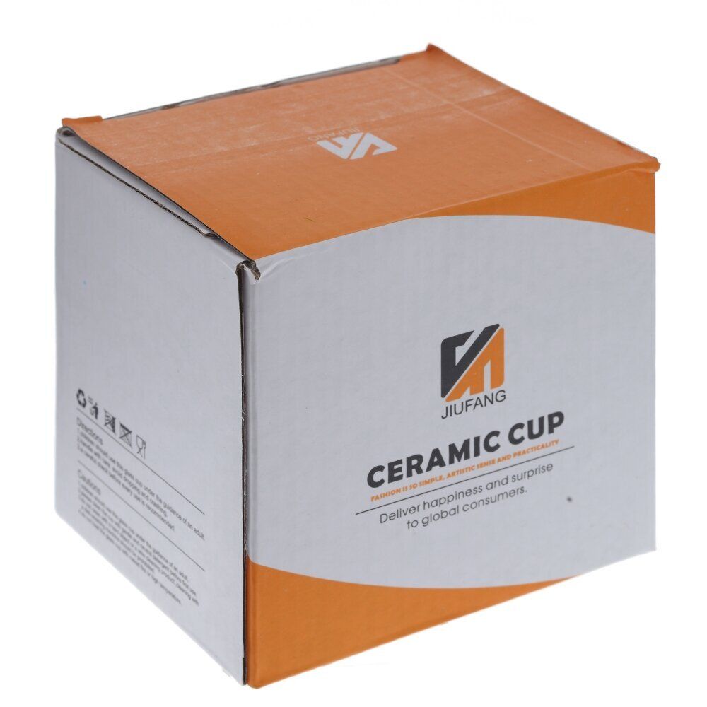 GAEM Кружка с крышкой и ложкой, 420 мл, L13 W9 H10 см, 2в.