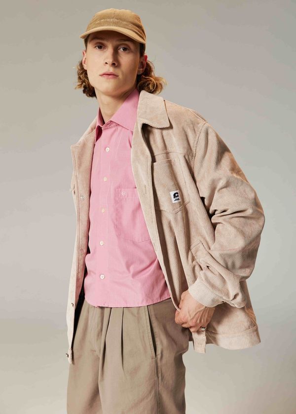 Куртка Corduroy work Светло-бежевая - фото 18