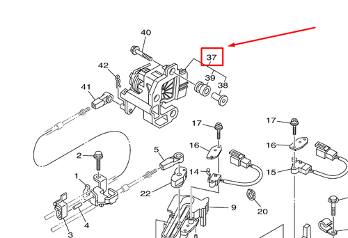 6P2-8A410-02-00 SENSOR UNIT